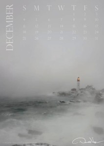 Donald Verger Fine Art Photography Poster Calendar December